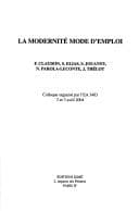 Cover image for La  modernité mode d'emploi