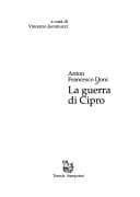 Cover image for La guerra di Cipro