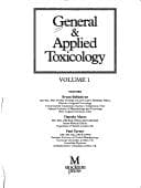 Cover image for General & Applied Toxicology