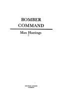 Cover image for Bomber command