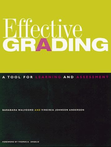 Cover image for Effective grading