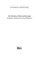 Cover image for Die Ukraine, Polen und Europa