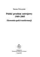 Cover image for Polski przełom ustrojowy 1989-2005