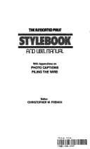 Cover image for The Associated Press Stylebook and Libel Manual