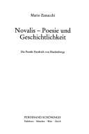 Novalis, Poesie und Geschichtlichkeit