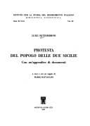 Cover image for Protesta del popolo delle due Sicilie