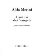 Cover image for Cantico dei Vangeli