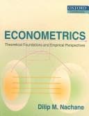 Cover image for Econometrics