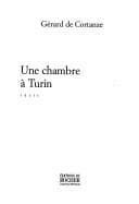 Cover image for Une chambre á Turin