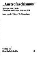 Cover image for "Austrofaschismus"