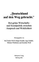 Cover image for "Deutschland auf den Weg gebracht"