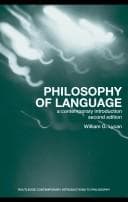 Cover image for Philosophy of language