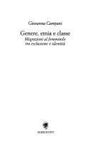 Cover image for Genere, etnia e classe