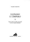 Cover image for Ulpiano e l'Impero