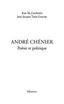 Cover image for André Chénier