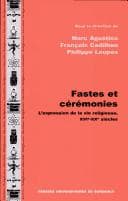 Cover image for Fastes et cérémonies