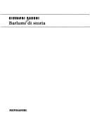 Cover image for Barlumi di storia