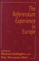 Cover image for The referendum experience in Europe