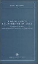 Cover image for Il sapere poetico e gli universali fantastici