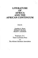 Literature of Africa and the African continuum