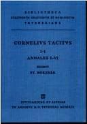 Cover image for Cornelii Taciti libri qui supersunt
