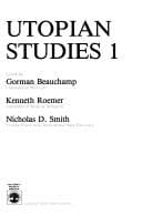 Cover image for Utopian studies 1