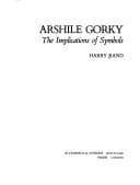 Cover image for Arshile Gorky