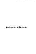 Cover image for Présences haïtiennes