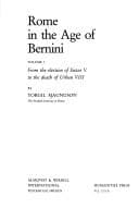 Cover image for Rome in the age of Bernini