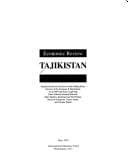 Cover image for Tajikistan