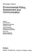 Cover image for Environmental Policy, Assessment, and Communication (Ethnoscapes, Vol 2)