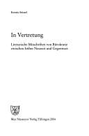 In Vertretung