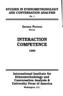 Cover image for Interaction competence
