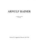 Cover image for Arnulf Rainer