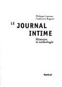 Cover image for Le journal intime