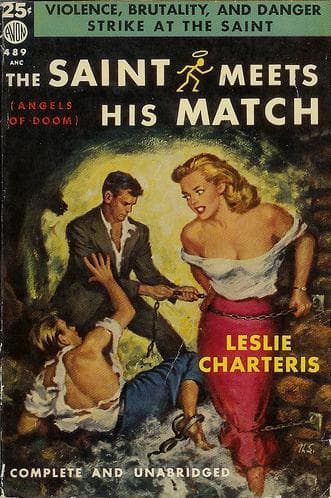 Cover image for The Saint Meets His Match