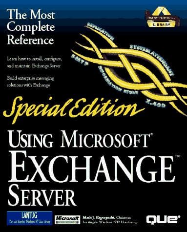 Cover image for Using Microsoft Exchange Server 4 (Using ... (Que)) (Special Edition Using)