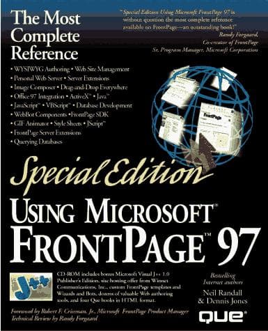 Cover image for Special Edition Using Microsoft Frontpage 97 (Special Edition Using)