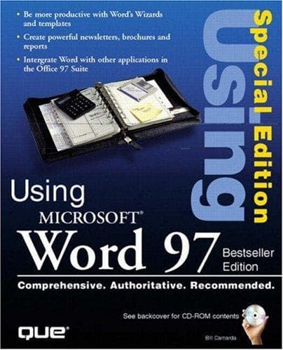 Cover image for Special Edition Using Microsoft Word 97, Best Seller Edition (2nd Edition)
