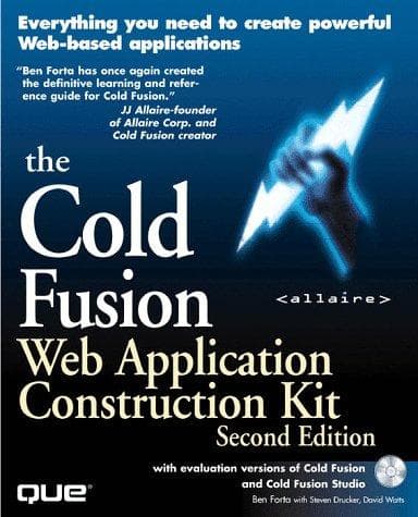 Cover image for Cold Fusion Web Application Construction Kit, Second Edition with Cold Fusion and Cold Fusion Studio