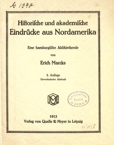 Historische und akademische Eindrücke aus Nordamerika