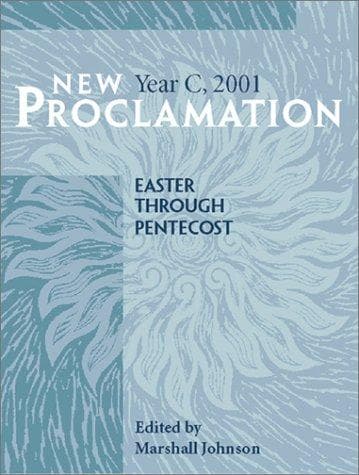 Cover image for New Proclamation Year C, 2001