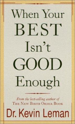 Cover image for When Your Best Isnt Good Enough