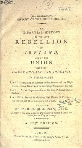 History of the Irish rebellion