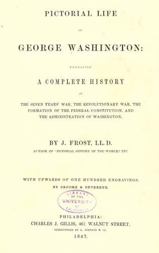Pictorial life of George Washington