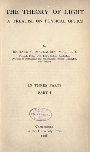 The theory of light