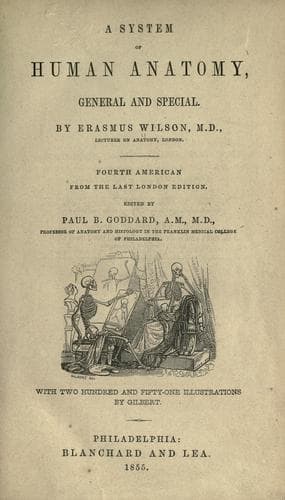 A system of human anatomy