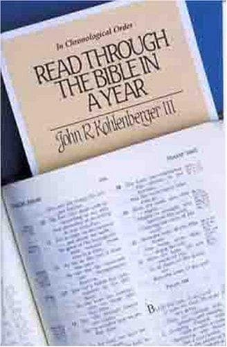 Cover image for Read Through the Bible in a Year