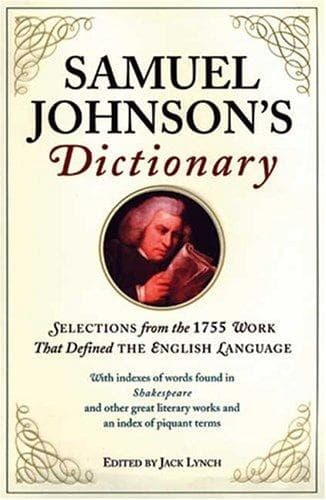Cover image for Samuel Johnson's Dictionary