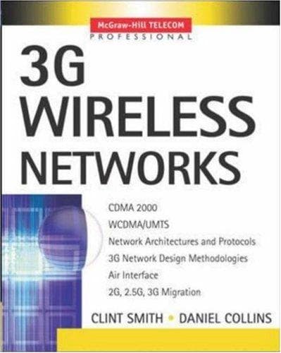 Cover image for 3G Wireless Networks